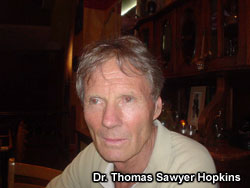 Dr. Thomas Sawyer Hopkins: the need for a global plan of environmental sustainability.