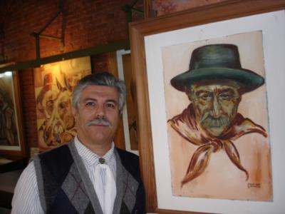 Miguel Ângel Gasparini, pintor de gauchos