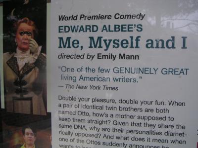 Eduard Albee: "Me, Myself and I"