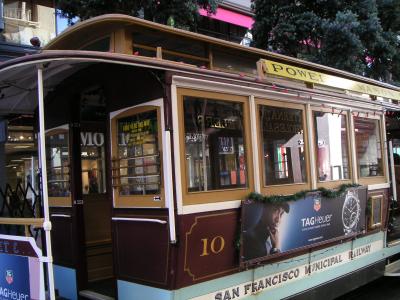 Street cars still make history in San Francisco, a beautiful city whose homeless tell another story...