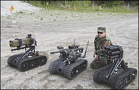 Will U.S. soldiers be replaced by robots in Iraq?