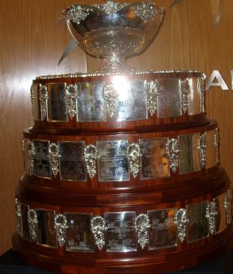 The Davis Cup is resting in an Argentine bank...