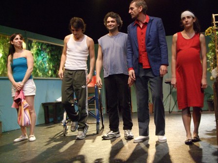 "Parásitos" del alemán Marius Von Mayenburg en el Beckett teatro de Buenos Aires