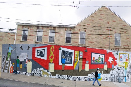 Mural painting catches on in Lancaster, Pennsylvania, U.S.A.